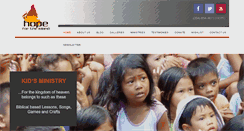 Desktop Screenshot of hopefortheisland.org